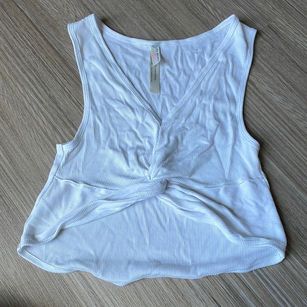 Free people movement ribbed crop top